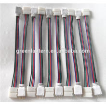4PIN RGB Connector Wire Cable For 3528 5050 SMD LED Strip Male & Female